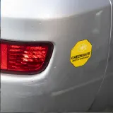 Checkmate Tag on car