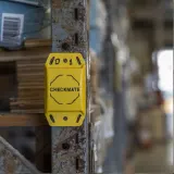 application-shelving Checkmate Tag on shelving